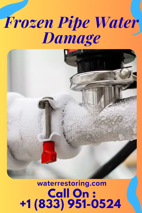 Frozen Pipe Water Damage in Olympia Fields, IL